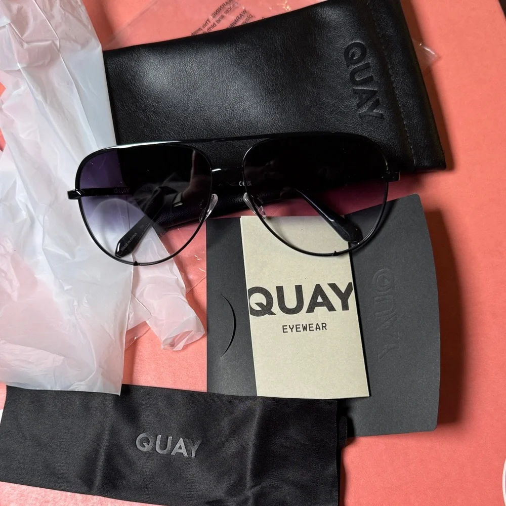 Men’s Quay High Key aviator sunglasses